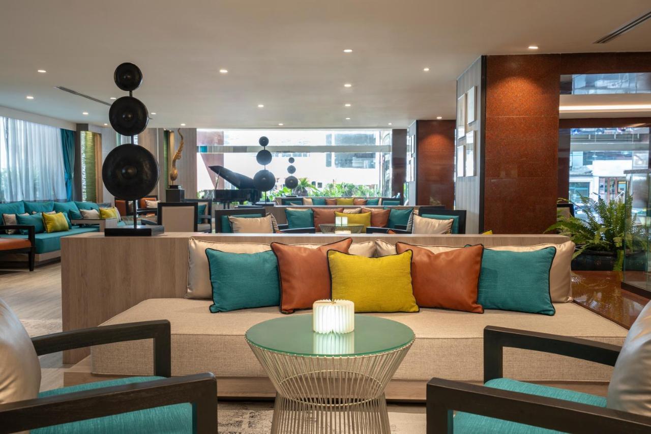 Nh Bangkok Sukhumvit Boulevard Exterior foto The lobby of the hotel
